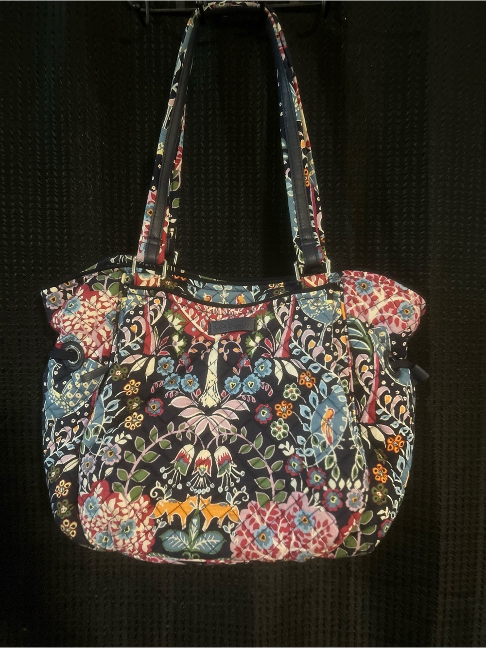 Vera Bradley Glenna Quilted Shoulder Bag - Retired Foxwood Pattern